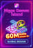 Higgs Games Island 60M Koin Emas-D - Top-Up