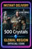 Viking Rise - 500 Crystals (عالمي)