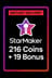 StarMaker 216 Coins + 19 Bonus Top Up