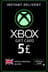 Xbox Live Gift Card £5 Wallet