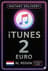 Kartelë dhurate iTunes 2 EUR NL