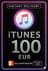iTunes Gift Card 100 EUR BE