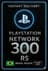 Playstation PSN Сыйлық картасы BR - R$300