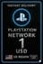 Playstation PSN Card 1$
