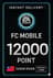 FC Mobile 12000 Points Gift Card - Taiwan