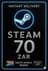 Steam Wallet Code 70 ZAR - South Africa