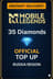 Mobile Legends 35 Diamonds Top-Up (Russia)