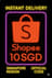 Shopee 10 SGD Σιγκαπούρη