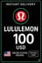Lululemon Gift Card 100 USD