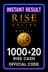 Rise Online World Mobile 1000 + 20 Rise Cash