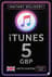 iTunes Gift Card GBP £5