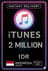 아이튠스 기프트 카드 인도네시아 - 2,000,000 IDR