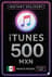 iTunes Gift Card 500 MXN MX