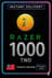 Razer Gold Taiwan TWD 1000