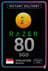 Razer Gold सिंगापुर SGD 80