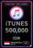 Carta regalo iTunes Indonesia - 500.000 IDR