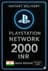 PSN Card India - 2000 INR