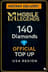 Mobile Legends - 140 Diamonds Top-Up (USA)
