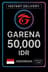 Garena Shells RP 50.000 (ID)