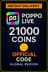 Poppo Live - 21000 Koin