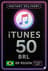 iTunes Gift Card - 50 BRL