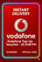 Vodafone Толықтыру Ваучері - 25 EUR (DE)
