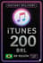 Kad Hadiah iTunes - 200 BRL