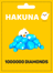 Hakuna 1000000 ألماس