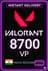 Valorant 8700 Points (India)