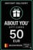 About You gjafakort 50 EUR (BE)