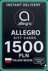 Allegro 1500 PLN