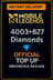 Mobile Legends 4003 + 827 Diamanten Aufladung (Indonesien)