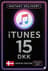 iTunes Gift Card 15 DKK