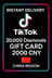 TikTok - Douyin Κάρτα Δώρου 20.000 Διαμαντιών 2000 CNY