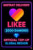 Likee 2000 Diamonds Yükləmə (Qlobal)