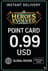 Heroes Evolved 2.39 USD Point Card (Global)