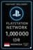 PlayStation PSN карта 1.000.000 Rp (ID)