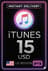 iTunes dárková karta - 15 USD