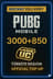 PUBG Mobile - 3000+850 UC Top-Up (Turkey)