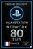 Playstation Gift Card France - 80€ (FR)