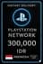 PlayStation PSN картасы 300,000 Rp (ID)