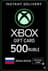 Xbox Live dárková karta 500 rublů