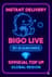 Bigo Live - 151 diamanter (påfylling)