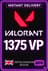 Valorant Points - 1375 VP (UK Server)