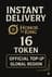 Honor of Kings - 16 Tokens (Top-Up)