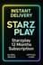 اشتراك لمدة 12 شهراً (عالمي)  Starzplay 