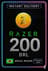Razer Gold 200 BRL