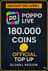 Poppo Live - 180000 Koin (Isi Ulang)