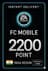 FC Mobile 2200 taškų Dovanų Kortelė - Indija