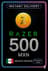 Razer Gold Mexico 500 MXN